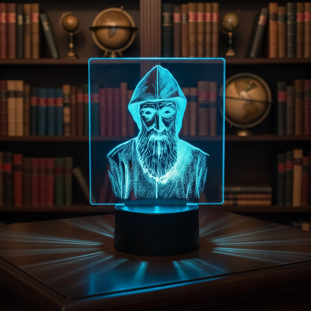 LED Acrylic Stand Saint Charbel